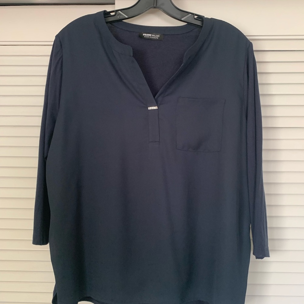 Midnight Blue Women's Blouse